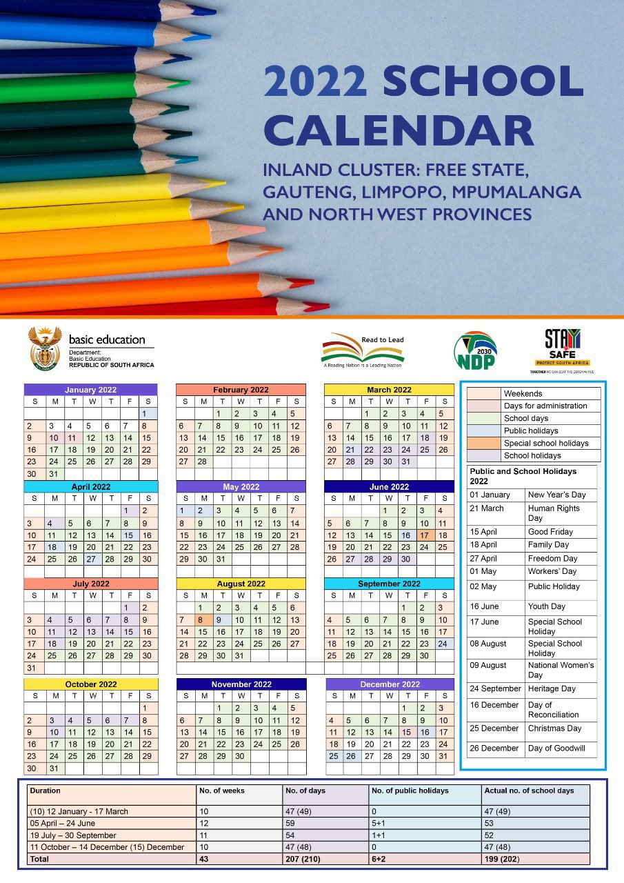 Dep. Basic Education On Twitter: "Here Is The 2022 School Calendar. It Has Been Published After A Public Participation Process. @Hubertmweli @Reginahmhaule @Elijahmhlanga @Dbetvnews Https://T.co/W2Jfki1Zjy" / Twitter