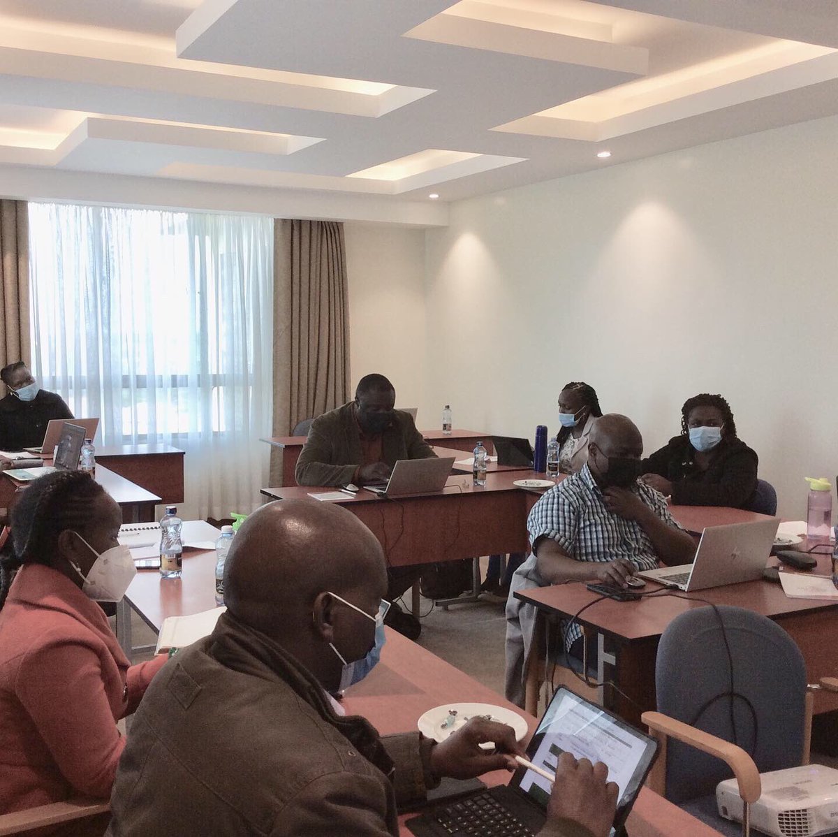 SchoolofLawKE's tweet photo. It is often said that the “Customer is King”. Part of our staff in an assignment for Customer Satisfaction Survey.  
#Clientoriented #CustomerisKing https://t.co/46k9TfDzyC