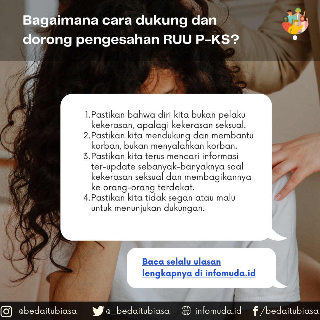 _bedaitubiasa's tweet photo. Oiya, Nisa juga mau dengar pendapat kawan #GengBeda di Ultah ke-5 RUU P-KS. Tweet komentar kalian ya! :)
#SahkanRUUPKS
#kamibersamakorban
#kawalsampailegal
#jangantundalagi
#lawankekerasanseksual
#gerakbersama
#bedaitubiasa
#kitasama
#ceritanisa https://t.co/iGH1p6Jp7D