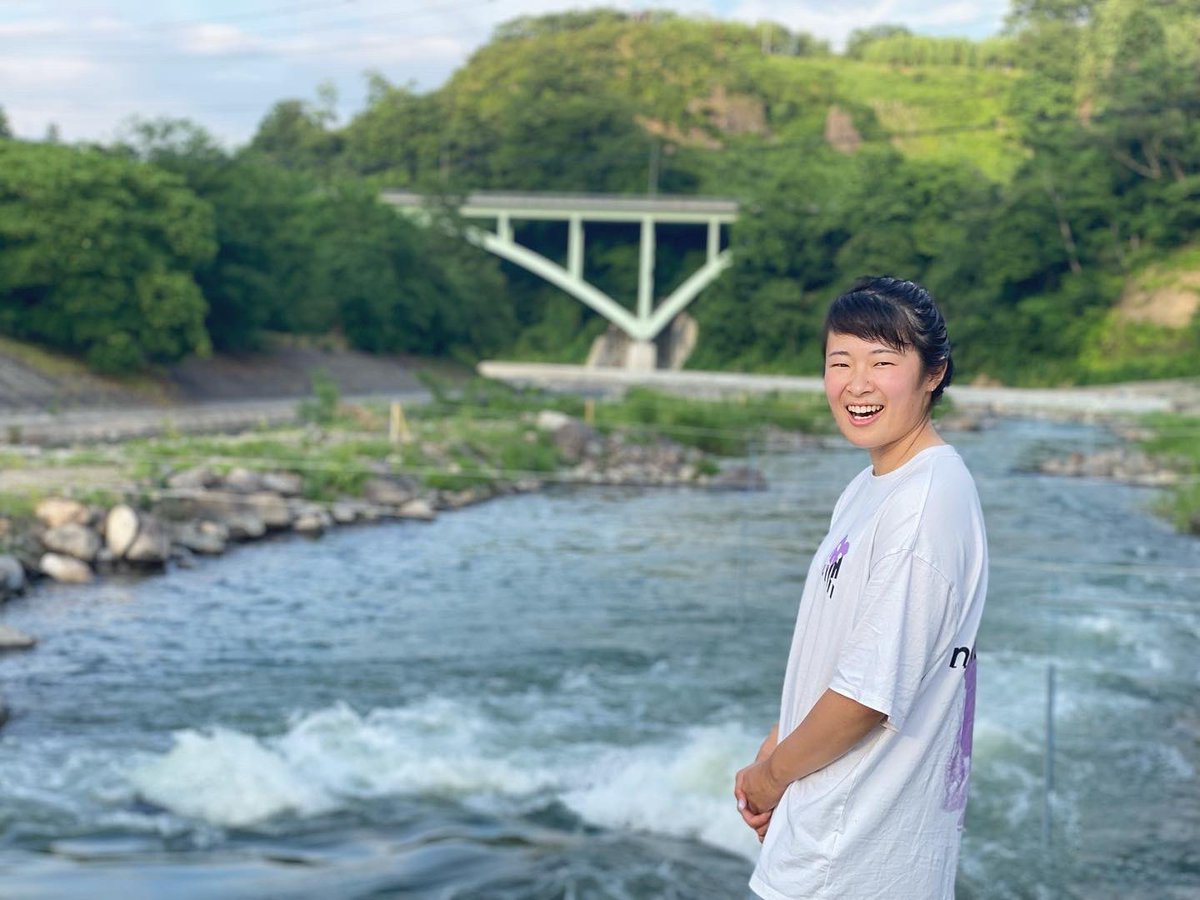 pu_pu_renren's tweet photo. とても良い練習ができました🍎🍎🍎
#canoeslalom #canoecourse #カヌースラローム #日本代表 #カヌーコース #西目屋村 #青森 #今更投稿 #練習
*写真撮る時だけマスク外しています。 https://t.co/moVgtRDxpF