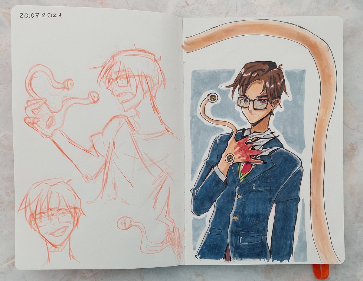 yulia_yenc's tweet photo. started a new sketchbook
recently watched parasyte so

#parasyte #sketchbook #traditionalart #sketch https://t.co/63yOEFAbid