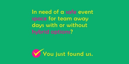 Hybrid options for all events...bit.ly/3xXW4Vf
#Organisingteamawaydays #teamawaydays #events #hybrid