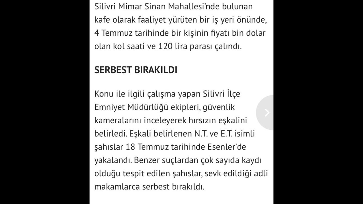 Adalet bakanlığııı iyi oku bunu ben esnafım ticaret yaptım bana 5 yıl ceza verdiniz ertelediniz bu şerefsizler hırsızlık yaptı görüntülendi yakalandı ve serbest bırakıldı nerede bu adaletttt neredeeeee #çekehapiskalksın