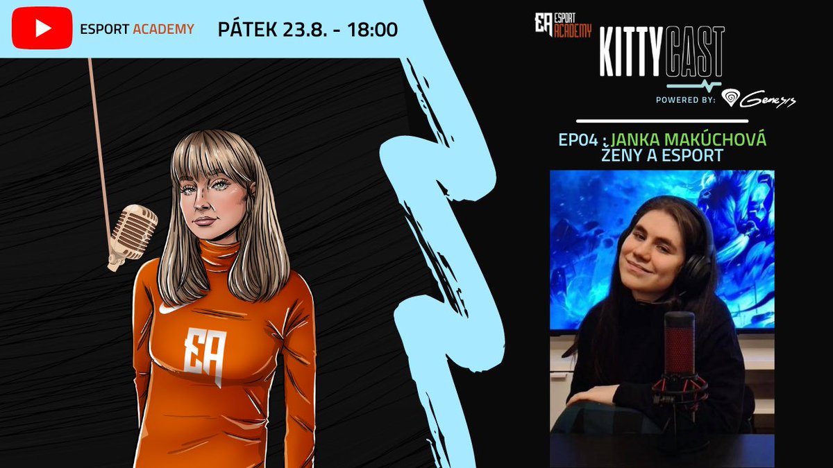 KITTY PODCAST (@kittypodcast) on Twitter photo Nalaďte si nás v pátek u další epizody KITTYCAST. Tentokrát s <a href="/arogantnizena/">JANIČKA 🏳️🌈🫰🏻🐉</a> o ženách v esportu ale i duchovnu, manifestacích a mnoha dalších zajímavých tématech!🤍 Nalaďte si nás v pátek u další epizody KITTYCAST. Tentokrát s <a href="/arogantnizena/">JANIČKA 🏳️🌈🫰🏻🐉</a> o ženách v esportu ale i duchovnu, manifestacích a mnoha dalších zajímavých tématech!🤍