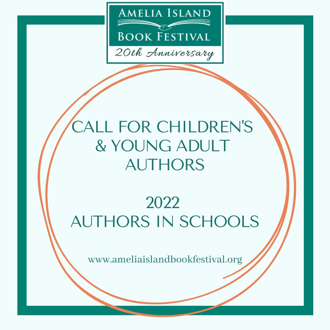 On July 15 AIBF began inviting authors to apply to be considered as an in-school presenter in Nassau County, FL.  Important information and application at buff.ly/36Ldgl2
#authorsinschools #ameliaislandbookfestival #literacy #literacysupport