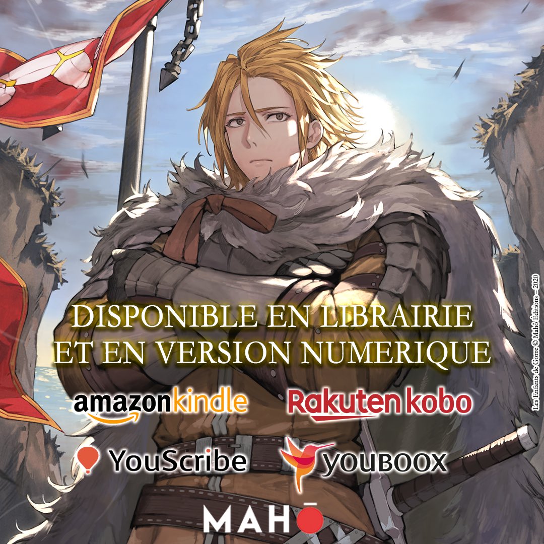 Les Enfants de Gorre volume 2 est maintenant disponible en version numérique !⚔️🛡

Retrouvez-le sur @AmazonKindle @YouScribe_YS @youboox et bientôt @Kobo_FR 

Que l’aventure commence !

#ebook #lightnovel #enfantsdegorre #navigavi #manga #chevalier #fantastique #medieval