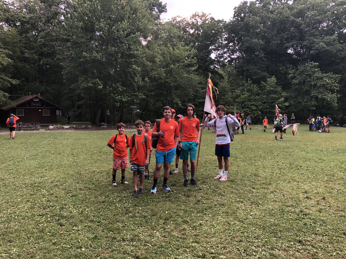 DavidJShipley1's tweet photo. #Troop44NJ is ready for today’s Camp Games #OrangeCrush https://t.co/j5IHJ2dEqq