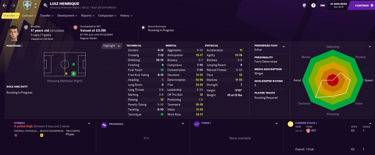 FM__Addict's tweet image. #FMGuide: How to Find the Best #Wonderkids on Football Manager. My two long-term #FM21 saves have helped me hone my scouting abilities. So I pulled together my top 7 tips for finding the best new talent.
Read here: footballmanageraddict.com/2021/07/21/fin…
#WeAreTheCommunity #FMCreators
