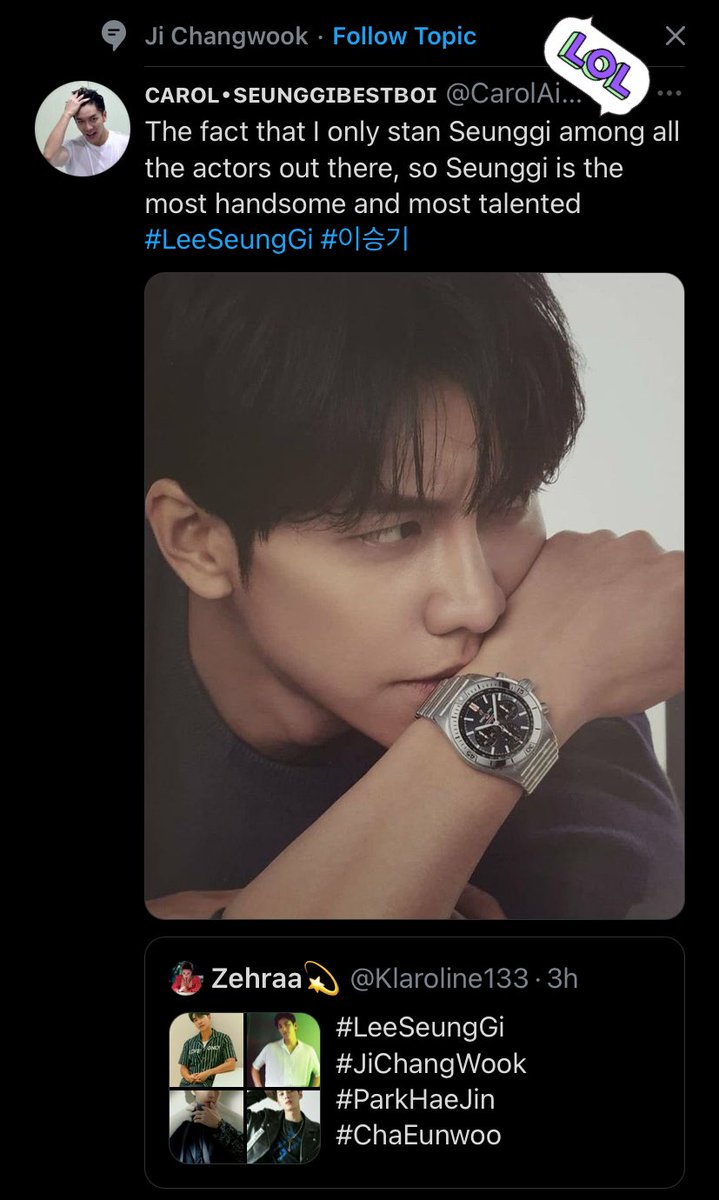 airenstruggle's tweet photo. Dear @Twitter @TwitterSupport , 
he is #LeeSeungGi #이승기 https://t.co/7RGVAGRoha