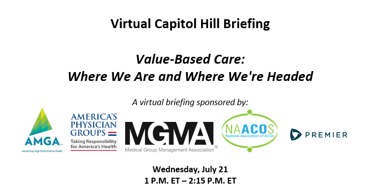 NAACOSnews's tweet photo. It's not too late to join today's briefing on the status of value-based payment and delivery reform. Hear from the co-sponsors of the #ValueAct and ACO leaders.
More info: https://t.co/jrwQItVX93
To register, send your name, title, and organization to dpittman@naacos.com. https://t.co/vYkhW312de