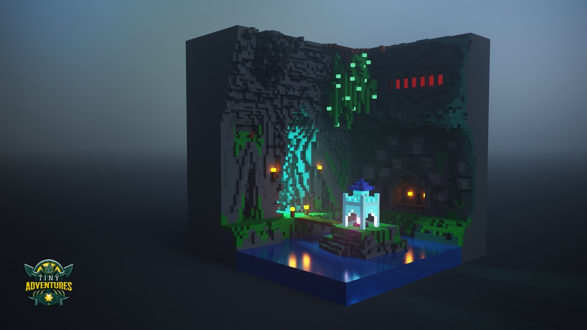 alexpfeffer's tweet image. Trying something new besides writing music #voxelart #magicavoxel #tinyadventures