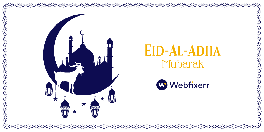 webfixerr's tweet photo. Eid-Ul-Adha Mubarak. My heartiest regards go to you and your family! May Allah never leave your side.
#eid #eidmubarak #ramadan #islam #love #muslim #fashion #pakistan #eidoutfit #eidcollection #allah #eidgifts #instagram #eiduladha #instagood #eidaladha #hijab #idulfitri https://t.co/FrnGhczYBT