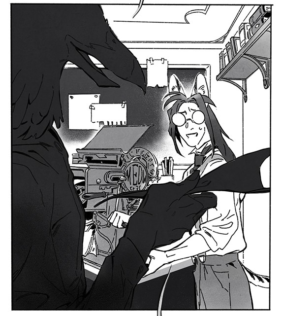 🏢WEBCOMIC UPDATE🏢

Overwork's getting real. 

Tapas: https://t.co/ghF2XAXTyk
Webtoons: https://t.co/rloheal5iL 