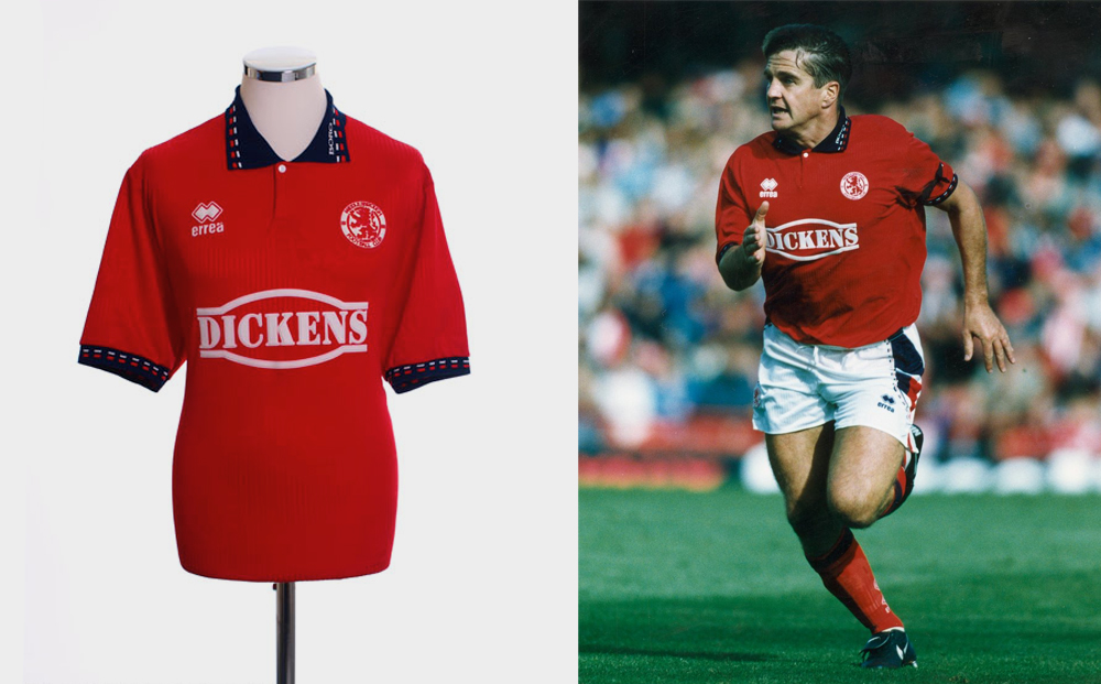 1994-95 Middlesbrough home kit