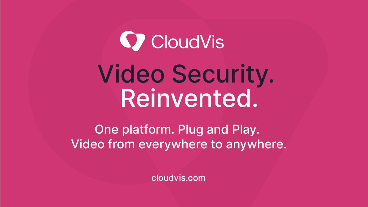We're thrilled to introduce you to <a href="/cloudvis/">CloudVis</a>! Ground-breaking tech, one platform, #plugandplay – ready to go! Businesses can now protect what’s important to them with the same tech trusted by #military, #intelligenceagencies &amp; #lawenforcement for 10+ years
cloudvis.com