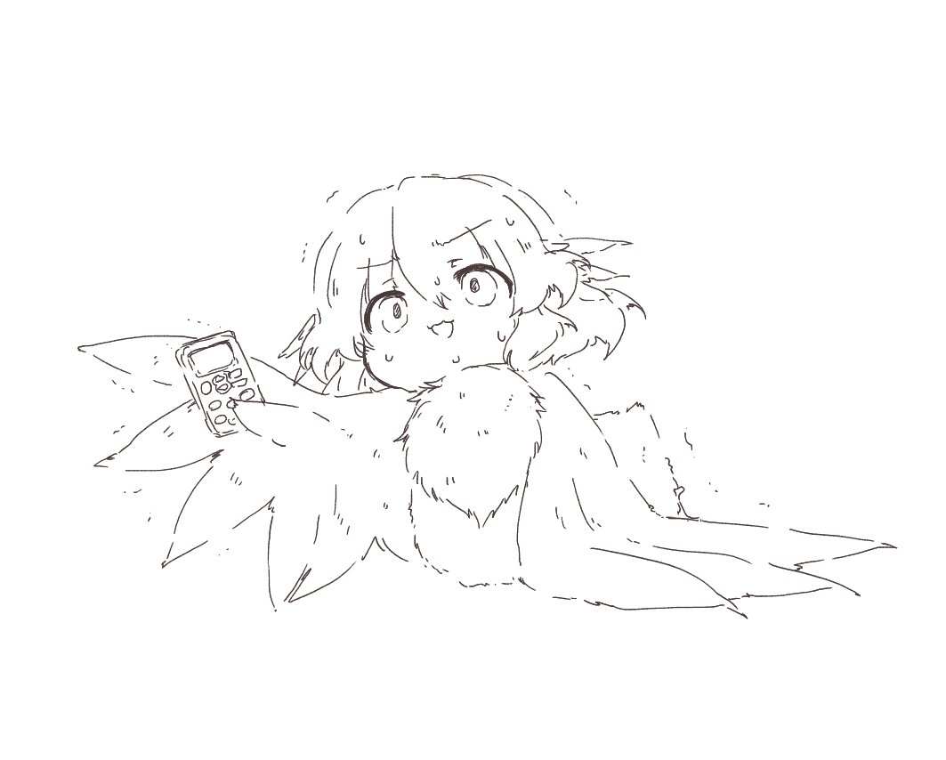 クーラーに逃げるとりちゃんです 