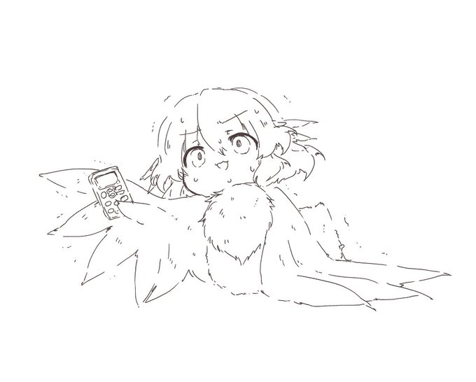 クーラーに逃げるとりちゃんです 