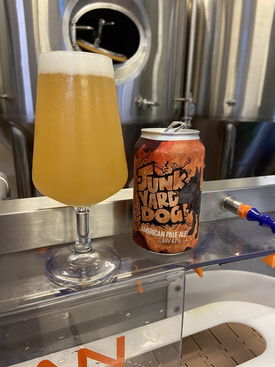 TinHeadBrewery's tweet photo. 🚨Junkyard Dog back in stock in 330ml cans🚨

🍺Get it while you can🍺 https://t.co/DMRlNE0N94