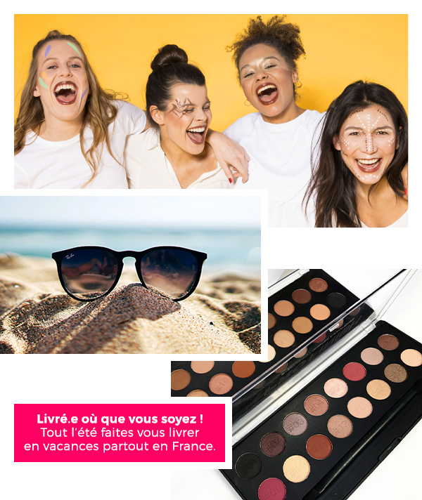 You Are At The Right Place 🎯🎯🎯
Pour profiter des dernières Soldes jusqu'à -70%
YouAreCosmetics.com vous offre la LIVRAISON en Mondial Relay dès 15€ d'achats jusqu'au 25 juillet inclus
code 🌞 URHOLIDAYS 🌞