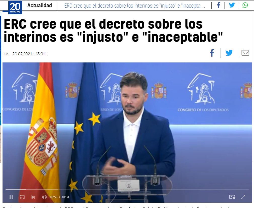 PInterinos's tweet photo. 🔴@gabrielrufian TRAICIONA a los trabajadores a los que dice defender

1⃣VOTÓ SÍ al ICETAZO

2⃣ CONTRADICE sus palabras de ayer

He aquí la coherencia de @Esquerra_ERC 

@PilarVallugera @junqueras https://t.co/MEl1hTP3sR