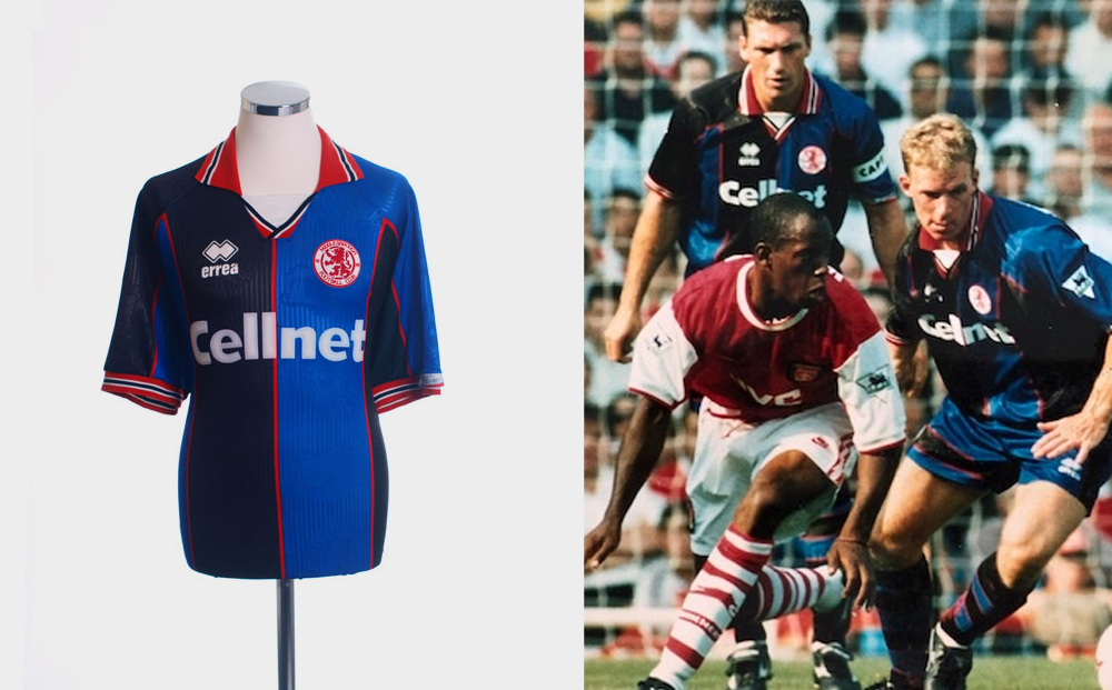 Middlesbrough 1995-96 away kit