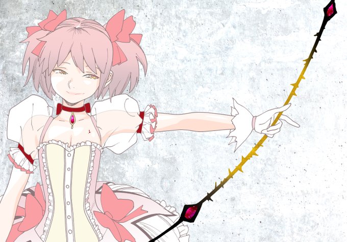 まどマギ/まどかを結構真面目に描きました。 