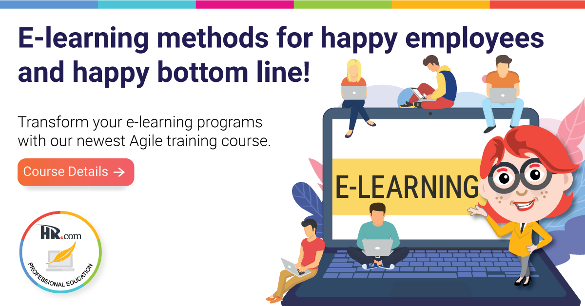 Did you know that #elearning takes 40-60% less time &amp; cost than traditional learning?

The Leading Agile e-Learning Development course helps organizations transform e-learning programs through an #agile approach. Check it out: okt.to/itu4D0

#learninganddevelopment