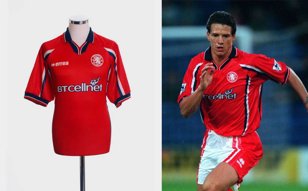 1999-00 Middlesbrough home kit