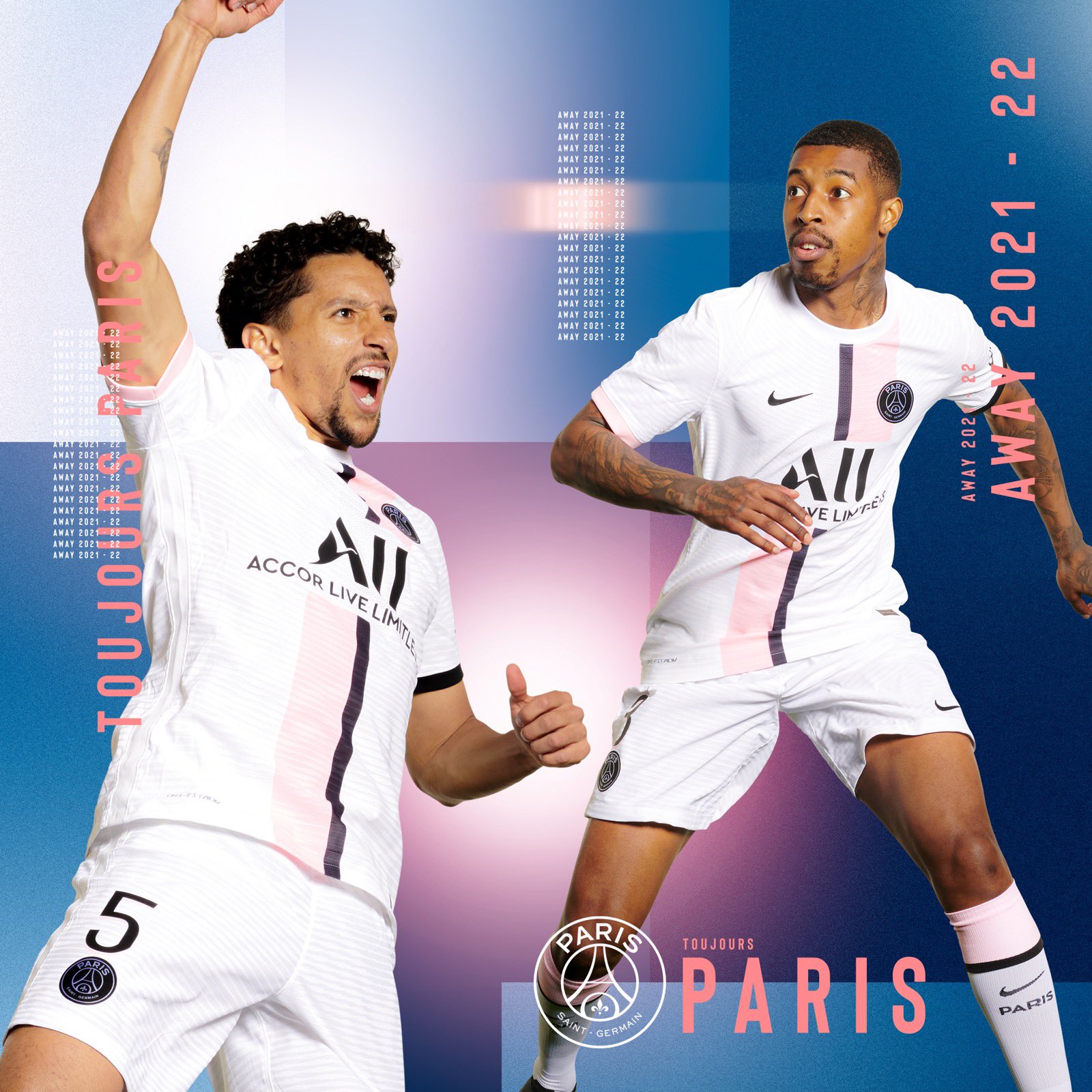 PSG 21/22 Away Kit