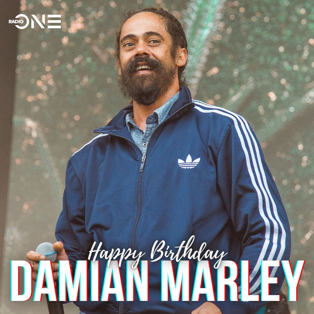 Happy Birthday to Reggae legend Damian Marley  