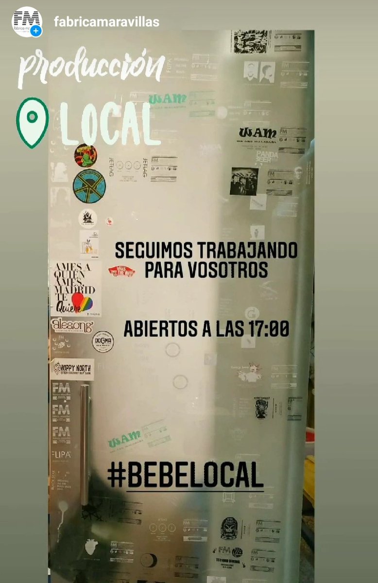 FMaravillas's tweet photo. Queremos veros!
#malasaña #fabricadecervezartesanal #cervezartesana #cerveceraindependiente #protagonistasdelcambio #spanishcraftbeer #brewery #brewpub #supportyourlocalbrewery #apoyacraftlocal #planesmadrid #drinkcraft #bebelocal https://t.co/u43UjXL8Ch