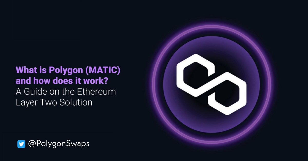 What is Polygon (MATIC)? 
A Guide on the #Ethereum Layer Two Solution!

coincentral.com/what-is-polygo…

#Polygon #PolygonNetwork #Polygonswap #DeFi #MATIC $MATIC #PolygonLaunchpad #ETH