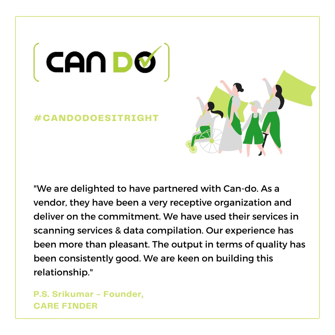 cando_india's tweet photo. Thank you for these kind words of appreciation. Glad to have served you
..
..
~ Follow us on @cando.india
~ DM us for more details.   

#candoindia #candoinitiative #supportcando #canDofordisability #testimonial #testimony #peoplewithdisabilities #disabilityinclusion #ShareMax https://t.co/RKyObGa1B7