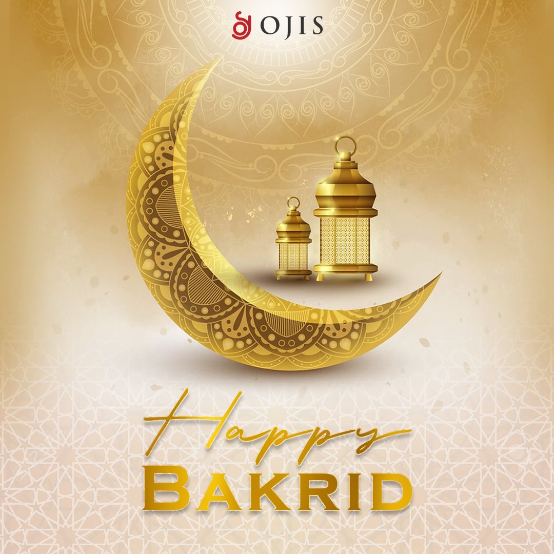 OjisGroup's tweet photo. Happy Bakrid 
#Bakrid2021 #bakridmubarak https://t.co/NKPsTkL5f2