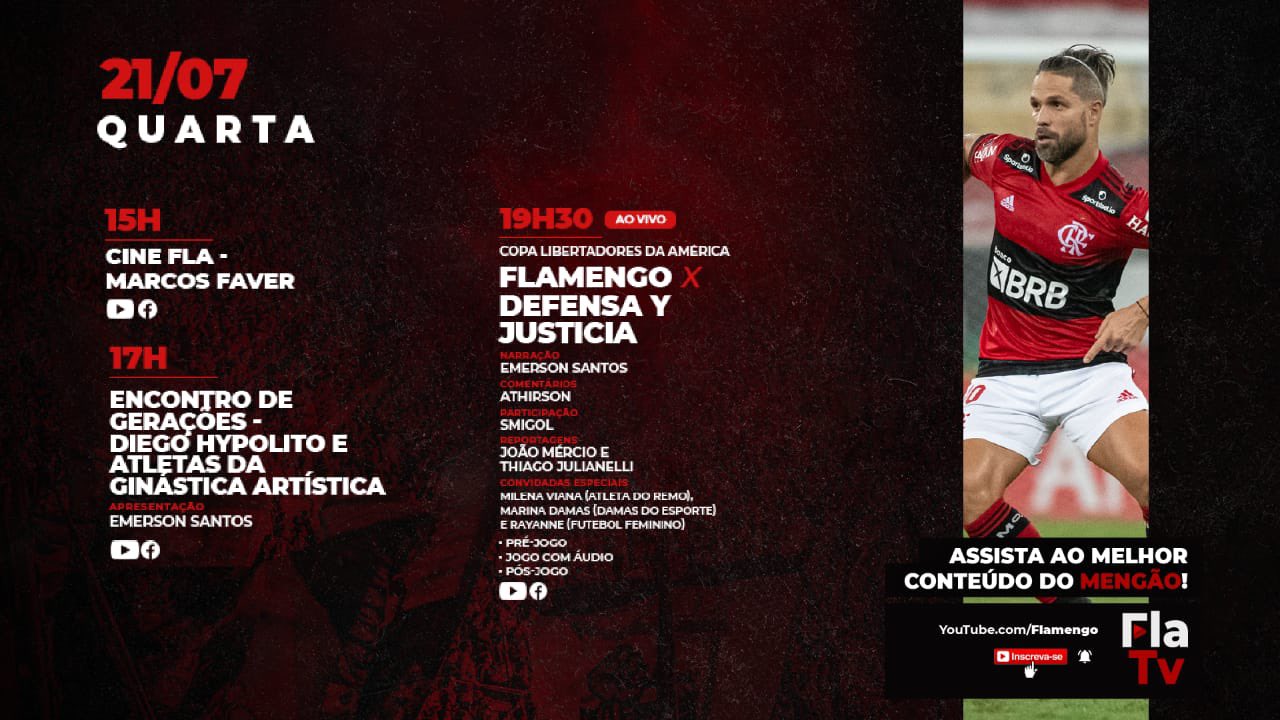 Flamengo A Programacao De Hoje Da Flatv Crf T Co Oad9eo60su Twitter
