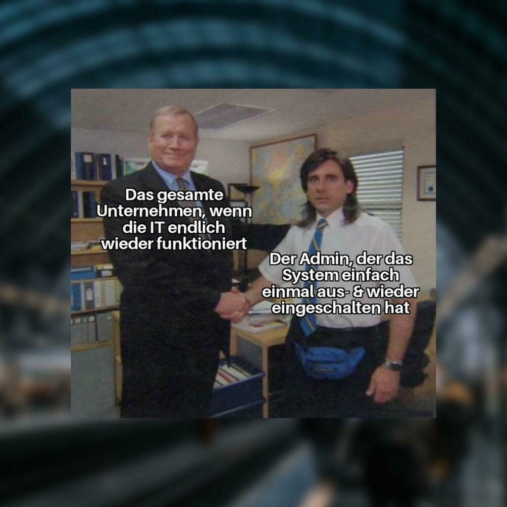 Manchmal mögt ihr es nicht leicht haben, dafür ist es manchmal noch leichter als gedacht. Liebe SysAdmins, wir wollen euch mit unserem Gewinnspiel ein wenig Erholung schenken. Checkt unseren Post von letzter Woche und staubt mit eurem Kommentar ab! Viel Erfolg! 🤝

#iotiq #sy…