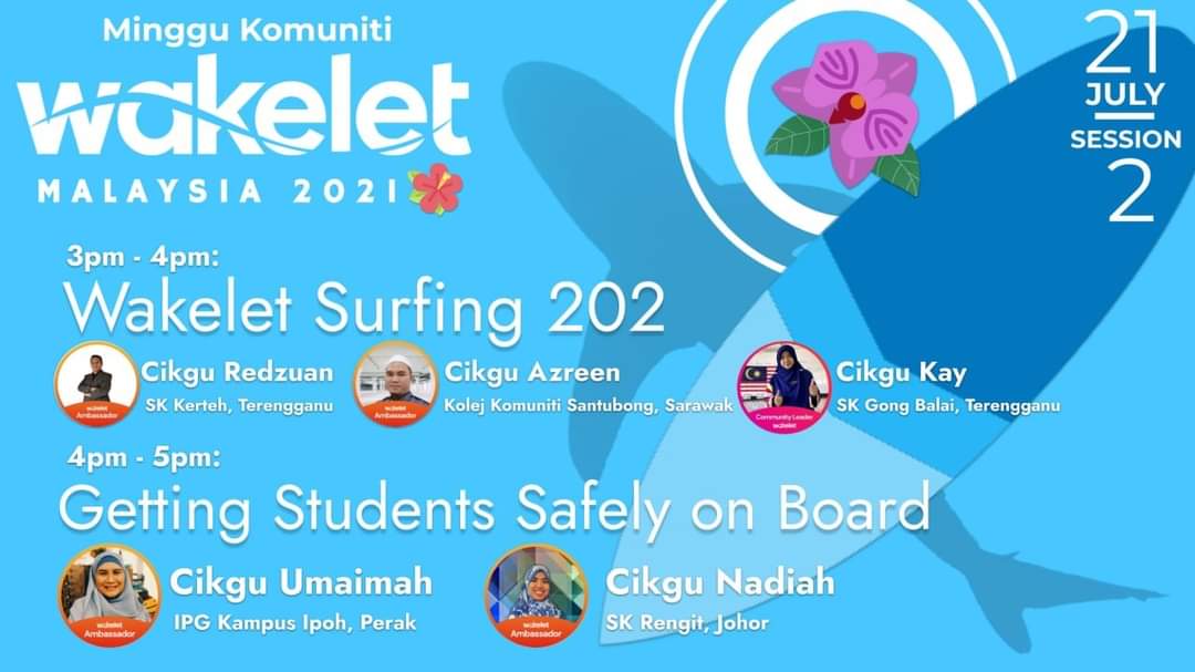 kamariah_awg's tweet photo. #MYWakeletWeek #WakeletMY #WakeletWave @wakelet 
Thanks @PendidikDigital
@nadzulkipli and of course our #geng202 @reizwan and @AzreenJafaar
I'm sharing #WakeletSpace #HowToLink @onedrive @googledrive when using @wakelet #TeacherKay https://t.co/KAcdAgKmX3 https://t.co/8G5PWzHJCj https://t.co/AGORVzVagU