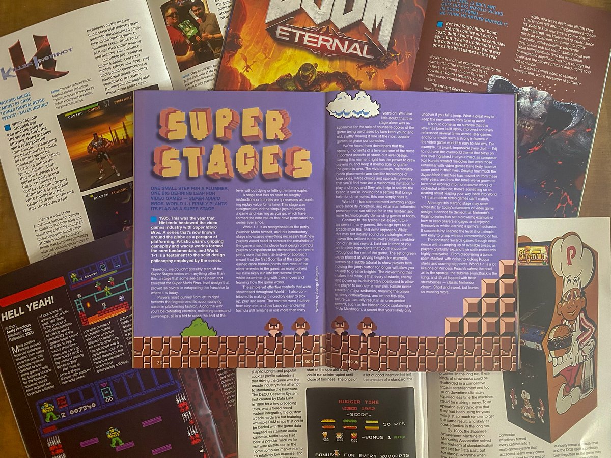 Retro_Fusion's tweet photo. Did you catch our Super Stages article in the latest Fusion?
In this issue, George Sturgeon takes a look at one of the most iconic video game levels of all time, Super Mario Bros. World 1-1.
📚 Grab your copy today: https://t.co/7w914nTphZ
#FusionRetro #retrovideogames https://t.co/MDtHAfRFGS