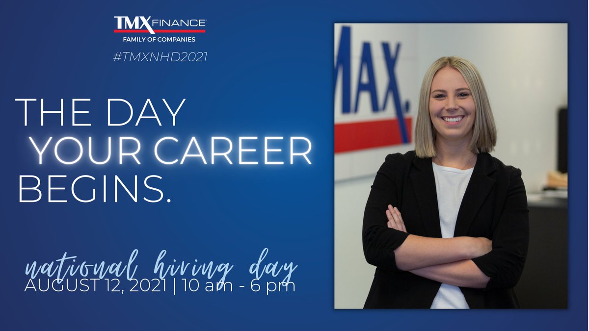 Ready to switch careers but not sure where to start? Join us on August 12th for #TMXNHD21, our biggest hiring event of the year! Learn more at bit.ly/3iqIEKZ