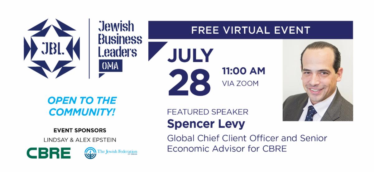 Register NOW! JBL presents Chief Economist Spencer Levy conta.cc/3hS3Zhi