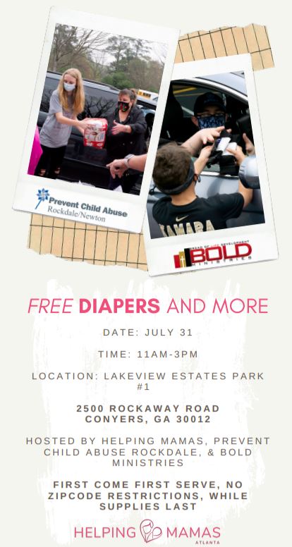 Live Oak families, if needed please check out this community opportunity on July 31st!