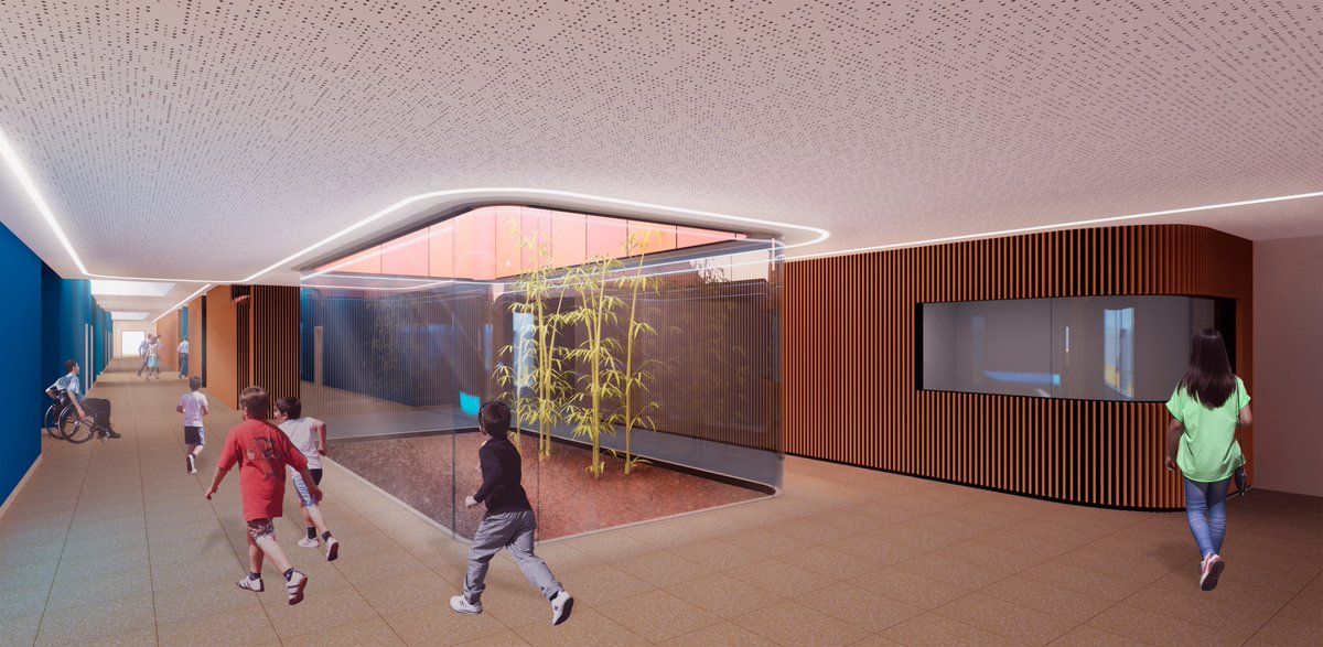 El nou col·legi Pla de la Mesquita tindrà capacitat per a 130 alumnes i serà 100% accessible, amb una inversió de 6 milions €. Aquest matí s’ha presentat el projecte del nou edifici a la comunitat educativa i grups polítics municipals #PlaEdificant #ReactivemXàtiva
