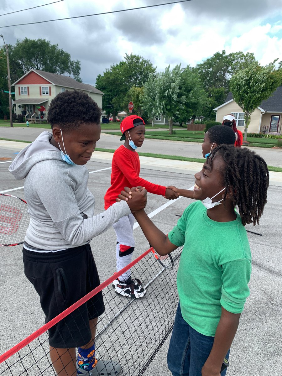 NJTLofIndy's tweet photo. Every summer, we partner with local camps and community centers to provide fun tennis instruction. We hope everyone enjoyed their time on the courts!

#NJTL #Indianapolis #youth #tennis #NJTLsummer #summer #camps https://t.co/iKPqmhI5wS