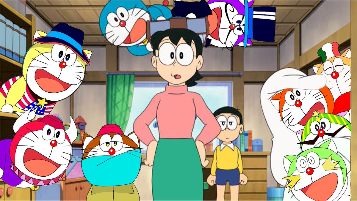 ドラえもんズイラスト わさドラ版になるとこんな感じかなと思って描い