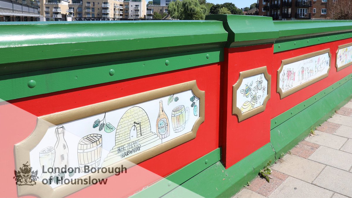 Hounslow Council (@lbofhounslow) on Twitter photo Here are some magnificent images of #BrentfordBridge 😍☀️
The bridge has been brought back to life thanks to the pupils of <a href="/TGS_Girls/">The Green School for Girls</a> <a href="/TGS_Boys/">The Green School for Boys</a>, <a href="/HounslowHways/">Hounslow Highways</a> & <a href="/TopbondPLC/">Topbond PLC</a> who have all successfully repaired & repainted the bridge.
If you pay a visit, tag us in📷& we'll RT🙌 Here are some magnificent images of #BrentfordBridge 😍☀️
The bridge has been brought back to life thanks to the pupils of <a href="/TGS_Girls/">The Green School for Girls</a> <a href="/TGS_Boys/">The Green School for Boys</a>, <a href="/HounslowHways/">Hounslow Highways</a> & <a href="/TopbondPLC/">Topbond PLC</a> who have all successfully repaired & repainted the bridge.
If you pay a visit, tag us in📷& we'll RT🙌