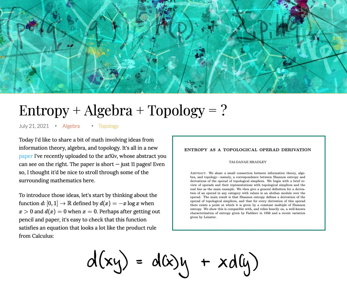 Tai-Danae Bradley tweet media