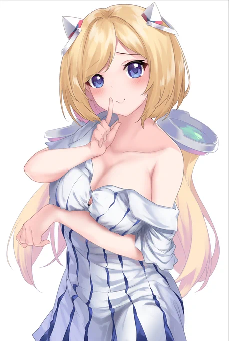 肌色が増える季節ですね
 #アロ絵 