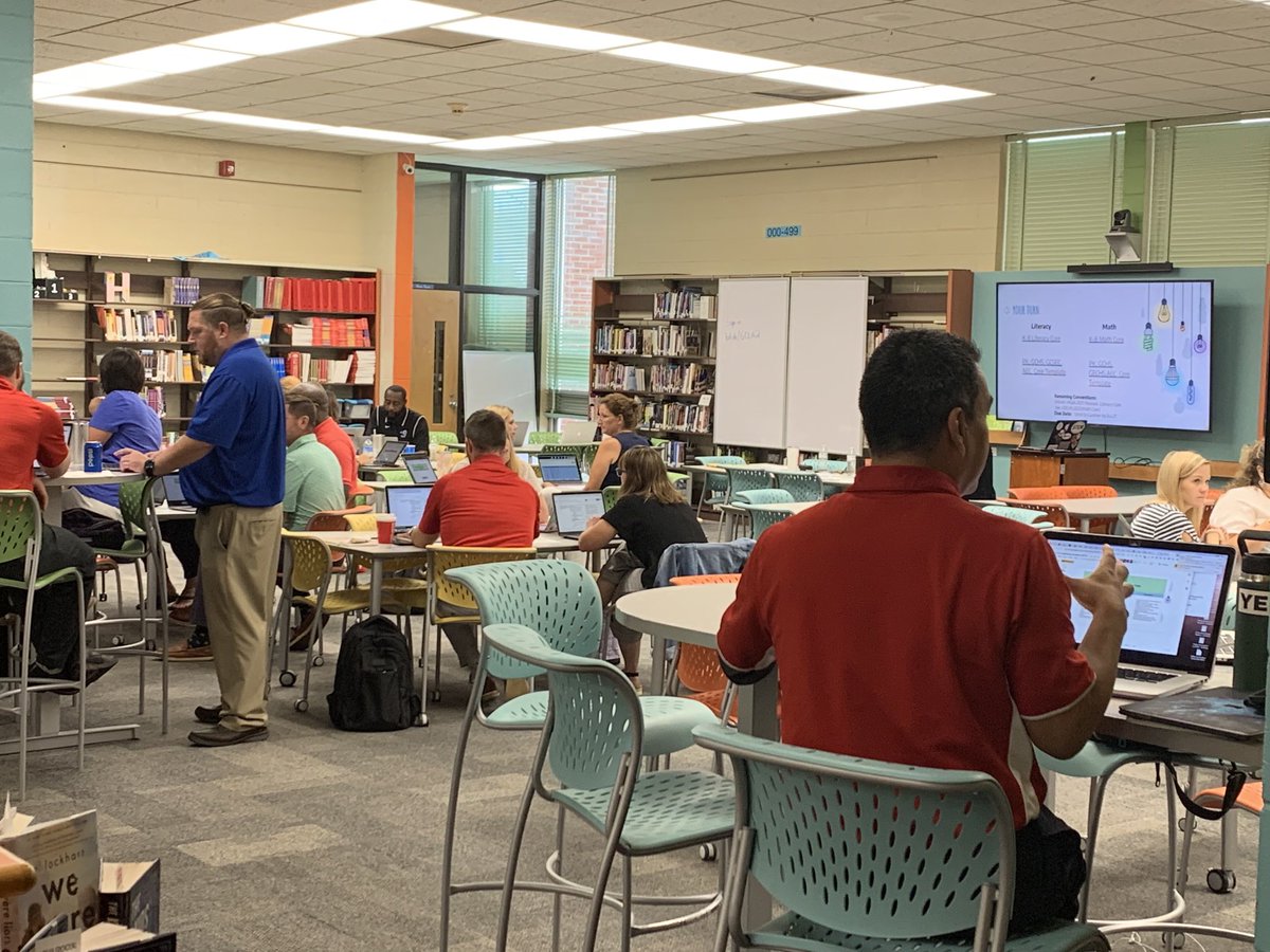 GCS Leadership Academy day 2- school and district leaders focused on Instruction, Curriculum, and  Environment for student success in literacy and math. Great work team!
