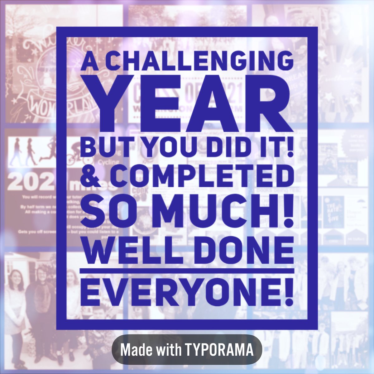 6thWelly's tweet photo. Well done on a great year! It certainly challenged us, but you all showed us, you have what it takes! A credit to @WellyTimp Have a wonderful summer! #team6thform https://t.co/7Yyx7higRF