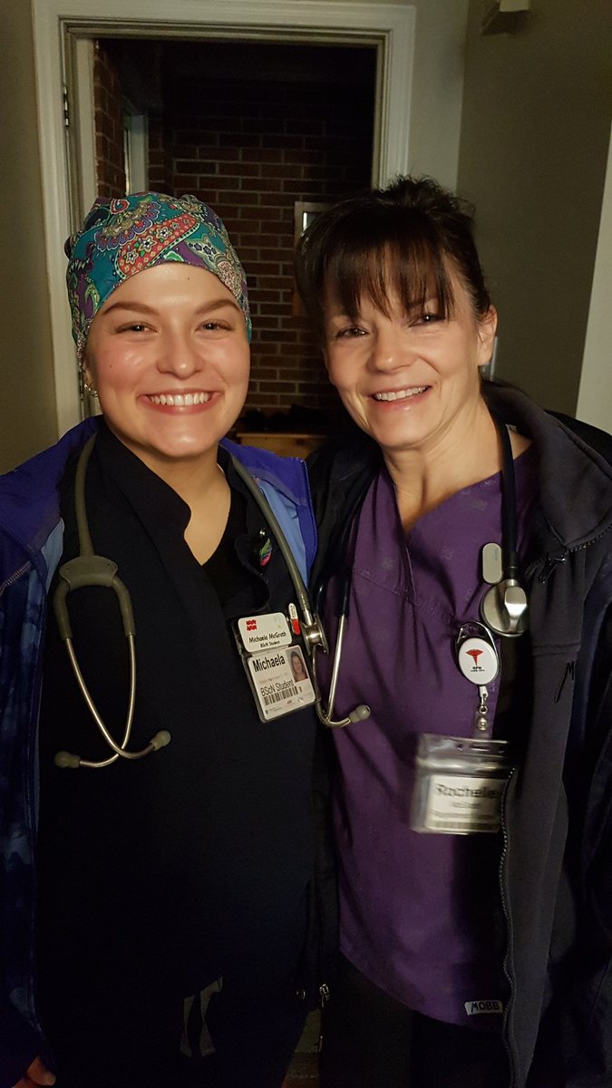 Michaela passed her NCLEX yesterday so now I have two RNs to look after me. Congratulations. We are so proud of you.